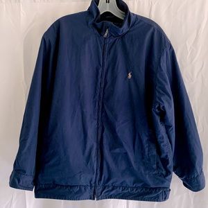 Polo By Ralph Lauren Mens Navy Windbreaker